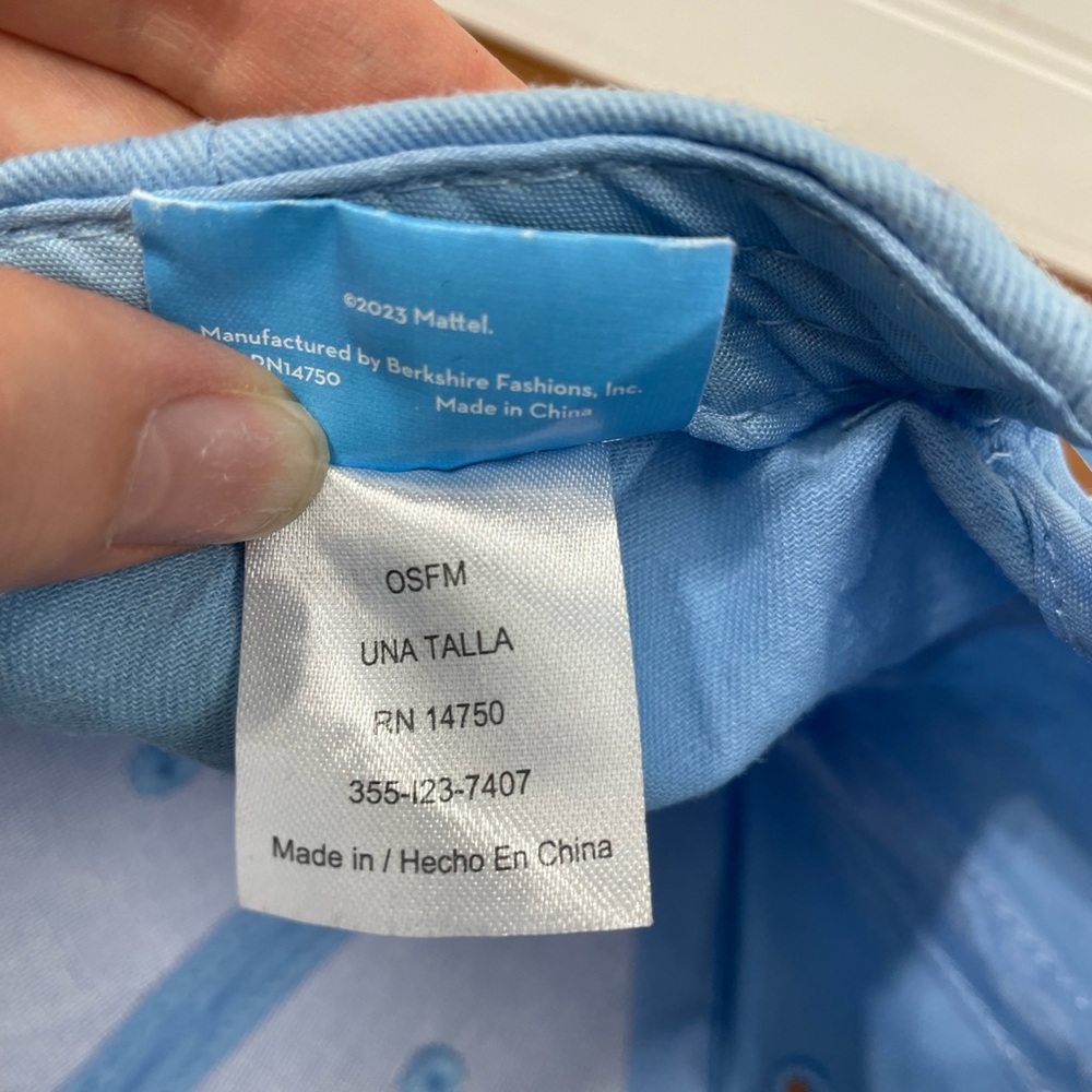 “Be a Ken” Baby Blue Barbie Adjustable Embroidered Hat EUC - Picture 3 of 8